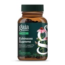 Gaia Herbs Echinacea Supreme - Doplněk pro imunitní podporu - Echinacea Purpurea & Angustifolia Blend pro podporu imunitního systému * - 60 Veganských tekutých fytokapslí (30denní dodávka)