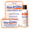 Mite ošetření Lotion & Soap by Mite- B-Gone CLAND 124; Přírodní úleva pro Acne, chyby Bites, kůže červenost & svědění, Discomfort & Rosacea CLAND 124; Trezor pro děti a dospělé 124; Léčebná sada
