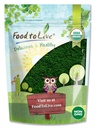 Potraviny pro živé organické řasy Powder Mix, 4 litry - Spirulina a Chlorella 50 / 50 Blend, Non- GMO, Bohaté v chlorofylu, syrové, čisté, Vegan Superfood, Bulk, Great for Smoothies, Dobrý zdroj bílkovin