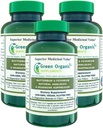 Zelené organické doplňky Butterbur, Fevercourt, analgetický, Pain Killer, a bolest hlavy Suppressor, 90 VCaps, High Absorbable, Non- GMO, gluten- Free (Balení po 3)