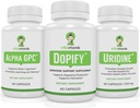 Dopamin Support Supplement Payled with Alpha GPC and Uridine - Neuro Boost Duo