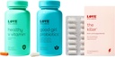 Love Wellness The Killer, Good Girl Probiotika & Zdravé V Vitamin 124; Triple Threat Vaginální Suppository Kit 124; Fast- acting Vitamíny & Suppositors for Vaginální zdraví - Pomáhá podporovat zdravý zápach & pH