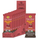 EatToHeal Cherry Real Food Bar - Organic Vegan Zdravé Gluten Free Protein Bary - Nízký cukr Jídelní Náhradní Bar, Non GMO, Nikdy pečený, Plant based - Vyrobeno, aby si užil, Nesedí na Shelves