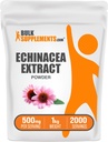 BulkSupplements.com Echinacea Extract Powder - Echinacea Extract, Bylinný dodatek pro imunitní podporu - Vegan & Gluten Free, 500 mg na Serving, 1kg (2,2 kg) (balení po 1)