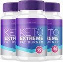 rize laboratoře Keto extrémní kapsle, Keto extrémní spalovač tuků dodatek, Keto extrémní pro celkové zdraví těla, Keto extrémní maximální pevnost vzorec (180 kapsle) (balení 3)