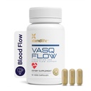Xtendlife VasQFlow Nitric Oxide Booster - pro oběh, krevní tok, srdce a svalovina Support- s červeným špenátem extrakt & pokročilý česnek - 1 měsíční zásoba (90 Počet)