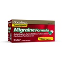 GoodSense Migréna Relief Geltaps, Acetaminophen, Aspirin (NSAID) a kofein, 80 Počet