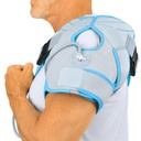 Arctic Flex Ramend Ice Pack Brace - Studený kompresní Wrap s čerpadlem - Podporuje Rotační pouzdro, Mrazivé rameno, Tendinitis, Dislokované klouby, Labrum Tears, Bolest, Spreje - Vhodné levé nebo pravé rameno
