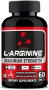 Sport Nutrition L- Arginine 1000mg dodatek pro růst svalů, Stamina, imunitní booster & Energy, 60 Tablety