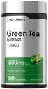 Horbäach EGCG Green Tea Extract Pills 124; 180 Kapsle 124; Max Potency 124; Non- GMO & gluten zdarma
