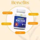 Menstruační období Symptomy Relief - Premenstruační křeče Relief - 100% přírodní a bylinné