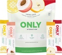 Variety Pack 1270 mg Electrolyte Powder - 3g Sugar - Monk Fruit Sweetener - No Umělé Flavors - Superfood Goji Berry - Vitamíny C, B6, B12 - On- TheGe- Sticks - 1 Pack (16 Packets)