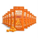 Moon Cheese Cheddar Believe It, 1 Ounce, 12- Pack, Crunchy, Protein-Rich Cheese Snack, Keto Friendly, 100% Real Cheese