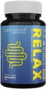 ADAR Re- LAX Zácpa Relief, Ayurvedic Digestion Support a Bowel Wellness Kapsle, 60 jednotek - s Senna, Harade, Ajwain Kapsle pro Digestion