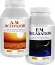 ANDREW LESSMAN Activator a P.M. Relaxační Kit - 30 Kapsle každého - Activator Activator AM podporuje energii a metabolismus tuku Zatímco P.M. Relaxation podněcuje klidné noční spánek