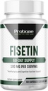 Probase Nutrition Fisetin Senolytic dodatek 100mg High potency 60- denní zásobování pro buněčné zdraví