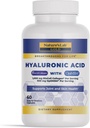 Acid hyaluronic z přírodní laboratoře s biocellem Collagen a MSM - Hydratace kůže, Společné zdraví - 60 Kapsle (20 denní dodávka)