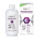 Loma Lux Psoriasis Relief Natural w / Minerály - Multi- Symptom Relief - Klinicky osvědčená léčba Dermatolog Vyvinutý pro Psoriasis Vulgaris, Seborrheic Dermatitida, Skalp, Inverzní typy - 8 Fl Oz