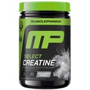 MusclePharm Creatine Monohydrát Prášek, Pre cvičení Muscle Builder & Post Workout Muscle Recovery Dodatek, Ultra- čisté 100% Monohydrát Creatin Powder, 60 Služeb, Neochucené