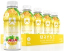 RYSE Clear Protein Drink - Jell- O Island Ananas - 100 Calories, 22g Syrovátkový izolát Protein Shake, Sugar- Free, 0g Tuk & Lactose- Free - Refreshing Ready- to- Drink Berage - 16.9 fl oz Lattles (12-Pack)