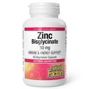 Přírodní faktory Zinek Bisglycinát, 50 mg, 60 Vegetariánských tobolek