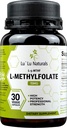 Lu 'Lu Naturals L Methylfolát 15 mg Activated Methylfolát, kyselina listová, 5-mthf 30 Veggie Caps