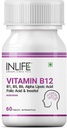 Vitamin B12 s B1, B5, B6, Alfa kyselina lipoová ALA, kyselina listová, Inositol doplňky - 60