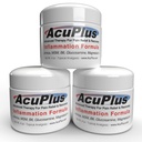 AcuPlus - Advanced Pain Relief Topical Anti Zánětlivý krém na Soothee Muscle & Joint Pain - Artritida, Bursitida, & Tendonitis - Fast- jednající vzorec s přírodními složkami - 4 oz. každá, balení 3