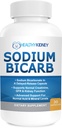 Bikarbonát sodný 650 Mg Tablety - opožděné uvolnění pro normální funkci ledvin - Pečící Soda Tablety, Prášky sodíku, Bikarbonato De Sodio para Tomar, Bikarbonát sodovky - 30 Kapsle