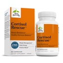 Terry Přirozeně Cortisol Rescue - Stress Response Support with Vitamin C & Bioactive B Vitamíny - Adrenal Health & Energy Supplement - 60 Kapsle (60 Služeb)