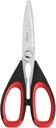 LIVINGO Kuchyňské nůžky Těžké Duty, 8.5 palců Myčka nádobí trezor Ultra Sharp Premium Těžké Duty Kuchyňské nůžky, Multi účel Vaření Nůžky Nerezová ocel