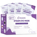 32 Packs Steam Eye Mask, Vyhřívaná maska na spaní, Teplá Komprese na oči, Vlastní topení Likvidace Parní maska Komfortní Spánková maska pro domov, Kancelář, Lázně, Cestovní Essentials (Lavender)