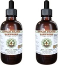 Hawaii Pharm Hawthorn Alchol- Free Liquid Extract, Hawthorn (Crataegus Laevigata) Sušený listí a květiny Glycerite přírodní bylinný dodatek 2x4 oz