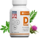 Detox Cleanse, Gut & Játra Cleanser, Bylinný dietní dodatek, Mléko Thistle, Goldenseal, Senna, vápník & hořčík, Probiotika, Multivitamin & Multimineral, 120 Tablety