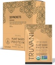 Truvani Vegan Pea Protein Powder 124; Peanut Butter 124; 20g Organic Plant Based Protein 124; Single Serving Travel Packets 124; 10 Servings Sw124; Keto Sw124; Gluten & Dairy Free Sw124; Low Carb Sw124; No Add Sugar