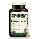 Standardní proces B6-Niacinamid - Podpora energetického metabolismu a srdečního zdraví - AIDS trávicí a krevní oběhové systémy - Gluten- Free, Non- Dairy & Non- Soy - 90 Tablety (90 Doručování)