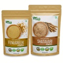 ORGANICKÁ ZING Shatavari- 454g & Fenugreek Powder - 227g