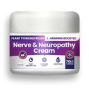 Nervový a neuropatický krém - Plant Powered Relief for Foot, Hands, Nohy, Toes Obsahuje 7 gramů L 'Argininu; Vitamin B6, Arnica, Aloe -2.82oz