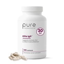 Čisté terapeutické Rx Elite IgG Imunoglobulin dodatek, 120 Caps - Gut Health & Imunitary Support, 1100 mg IgG, IGA & IgM, slunečnice Lecithin Imunoglobulin 124; Dairy & Gluten Free Colostrum dodatek Alternative