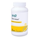Klaire Labs SFI Health Serralase - Vegetarian Proteolytic Enzyme Blend with Serratia Peptidase & Bromelain for Digestion, Sourced from Papaya & Ananas, Hypoalergenní (90 Enteric Coated Tablet)