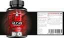 APOLLO 'S HEGEMONY Acetyl L- karnitin HCL 550 mg, ALCAR 150 Vegan Kapsle, 5 měsíců Dodávka, vysoká síla Amino kyseliny dodatek, podporuje kognitivní funkce a energetické hladiny