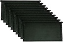 Mann Lake Premium Beekeeping Frames, All- in- One Frame & Foundation, Natural Beeswax Coating, Universal Fit, BPA & BPS Free, 9 1 / 8 Inches, Black, 10- Pack