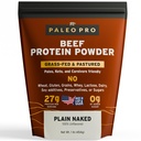 PaleoPro Protein Powder Grass- Fed, Pastured, Cage- Free Protein current 124; Gluten & Dairy Free. No Sugar, Soy, Grains or Net Carbs current 124; Paleo & Keto Friendly - 15 Služeb (16 oz, Plain)