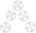 Sluchové pomůcky Ušní dílek Open Domes 6mm 5-Pack Komfortní PSAP (Osobní zvukové zesilovače produktu) Kit Ušní Tipy neviditelné, ideální pro Open Air (Open fit), s výjimkou RIC