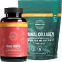 Primal Harvest Multivitamin & kolagen Práškové doplňky pro ženy, Bundle