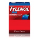 Tylenol PM Extra síla noční bolesti Reliever Sleep Aid Caplet s Acetaminofen & Difenhydramin HCl, Relief pro noční šipky & pánve, Cestovní velikost, 50 Balení 2 Kaplet