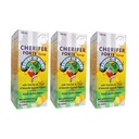 3 CHERIFER Forte Sirup w / Taurin & Double Chlorella růstový faktor + zinek 120 ml