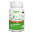 Igennus Advanced Curcumin C3 Complex, 300% větší Absorpce & Rapid Uptake, 95% standardizovaný extrakt, 90 Servings, Clean Label, Vegan Supplement, 1- a- Day, 90 Kapsle