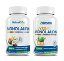 Natural Cure Labs Bundle: Premium Monolaurin 600mg + L- lysin + Monolaurin 1: 1 poměr