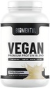 Biogenní Vegan Protein Powder - Vanilla - Gluten- Free - Non- GMO - Plant- Based Protein - Podporuje hubnutí a růst svalů - Zvýšená absorpce - Ideální pro muže a ženy - 2 kg